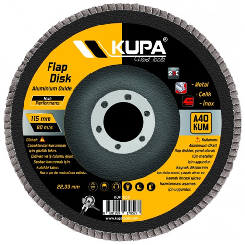 KUPA FLAP DİSK 115*40